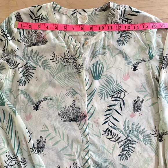 Beautiful Des Petits Hauts silk blouse size 1 - Picture 8 of 11